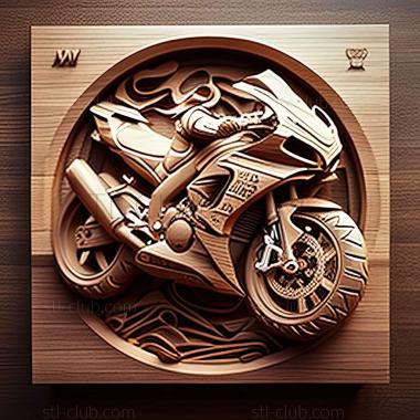 3D мадэль Yamaha YZF 1000 R (STL)